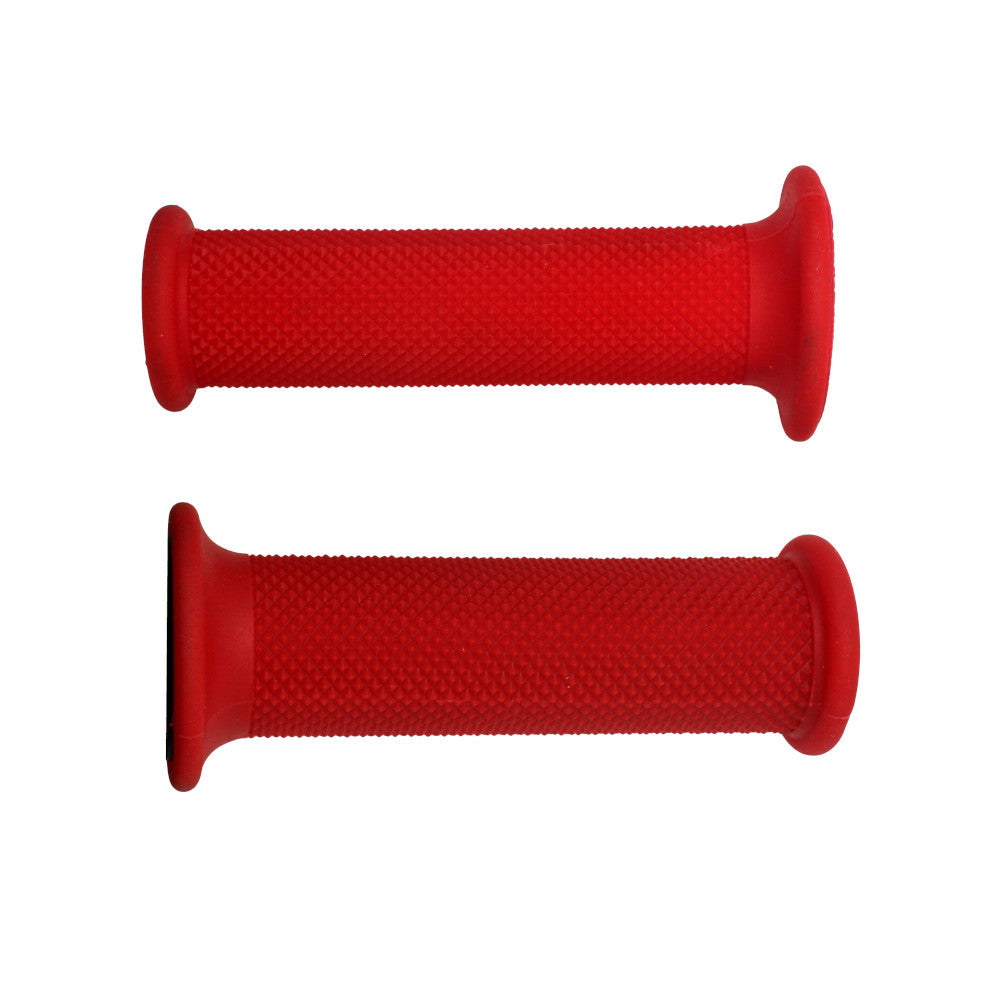 Accossato Pair of Medium Racing Grips closed end red