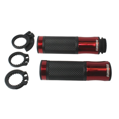 Accossato Pair of CNC Aluminium Racing Grips red