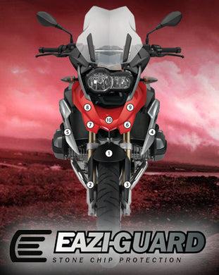Eazi-Guard Stone Chip Paint Protection Film for BMW R1200GS 2014 - 2016 matte