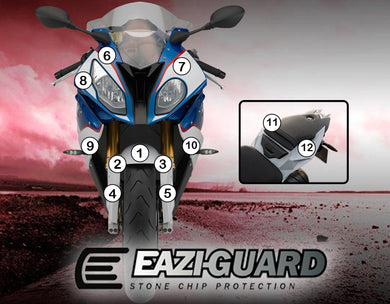 Eazi-Guard Stone Chip Paint Protection Film for BMW S1000RR 2015 - 2017