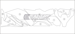 Eazi-Guard Paint Protection Film for BMW F900XR 2020  matte