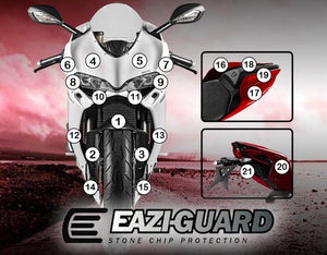 Eazi-Guard Stone Chip Paint Protection Film for Ducati Panigale 1299 matte
