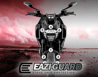 Eazi-Guard Paint Protection Film (Matte) for Ducati Diavel 2011 - 2018