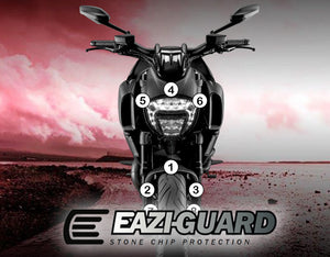 Eazi-Guard Stone Chip Paint Protection Film for Ducati Diavel 2011 - 2018