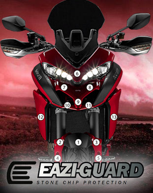 Eazi-Guard Stone Chip Paint Protection Film for Ducati Multistrada 1200 2015 - 2017