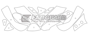 Eazi-Guard Stone Chip Paint Protection Film for Ducati Multistrada 1200 2015 - 2017