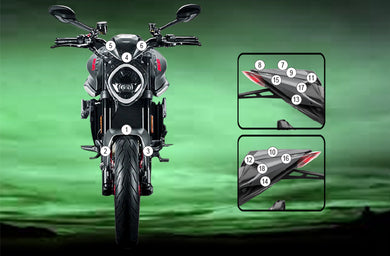 Eazi-Guard Paint Protection Film for Ducati Monster 2021  matte
