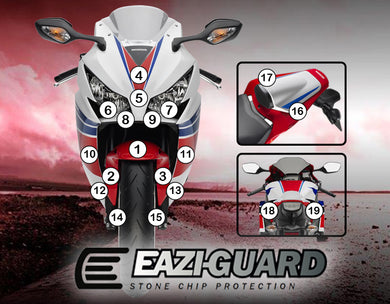 Eazi-Guard Stone Chip Paint Protection Film for Honda CBR1000RR 2012 - 2016