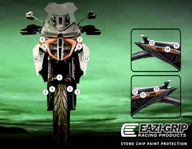 Eazi-Guard Paint Protection Film for KTM 1290 Super Duke GT  gloss
