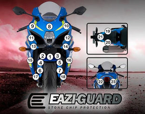 Eazi-Guard Stone Chip Paint Protection Film for Suzuki GSX-R 1000 matte