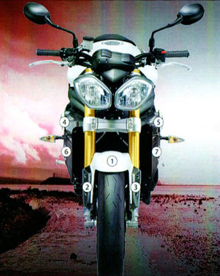 Eazi-Guard Stone Chip Paint Protection Film for Triumph Speed Triple 2011 - 2015 matte