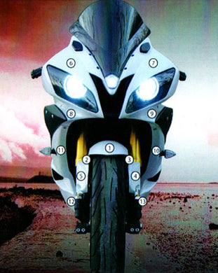 Eazi-Guard Paint Protection Film for Yamaha YZF-R6 2008 - 2016