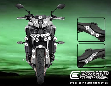 Eazi-Guard Paint Protection Film for Yamaha MT-10 2020  gloss