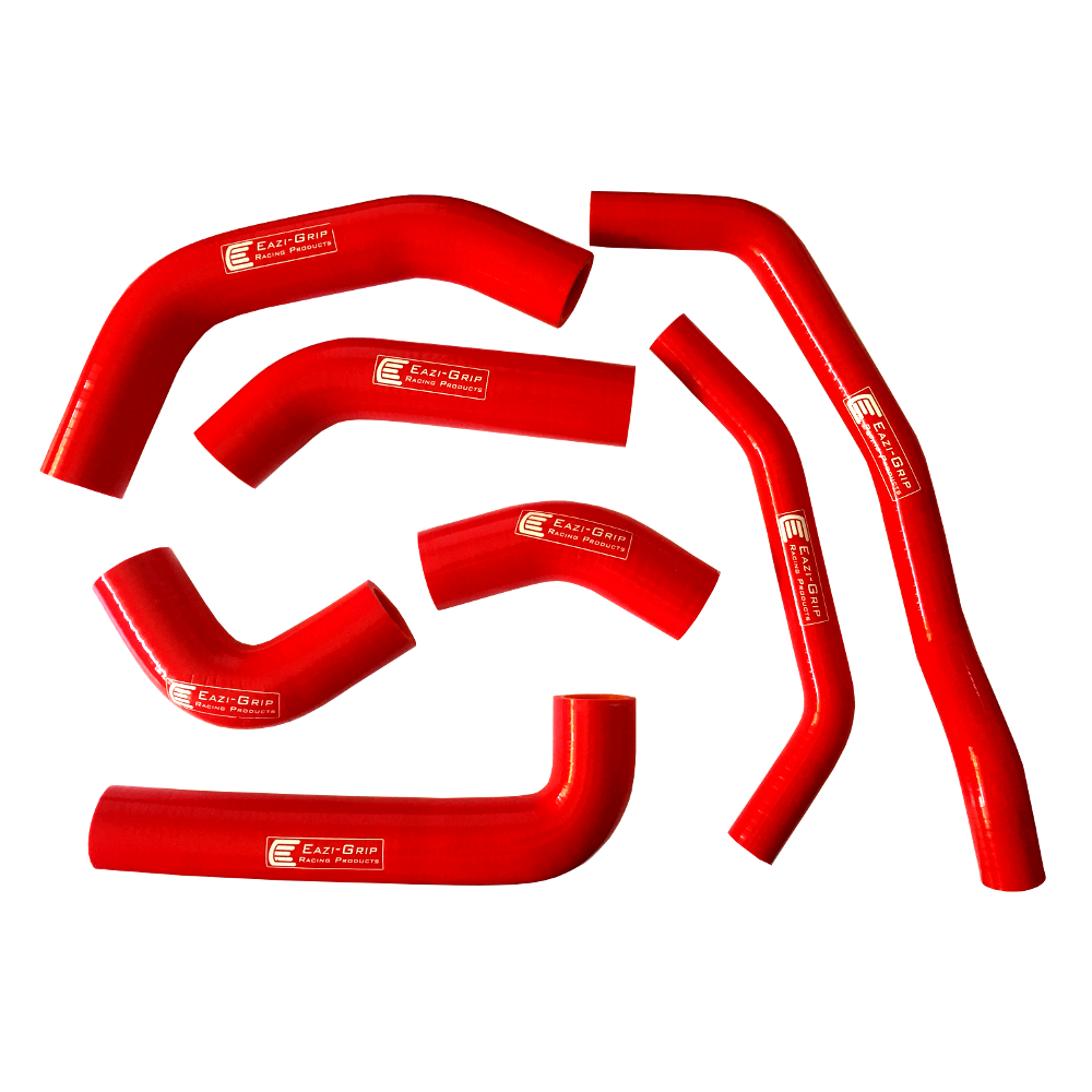 Eazi-Grip Silicone Hose Kit for Kawasaki ZX-10R  red