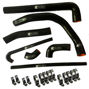 Eazi-Grip Silicone Hose and Clip Kit for Ducati Panigale  black
