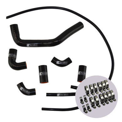Eazi-Grip Silicone Hose and Clip Kit for Ducati Panigale V4  black