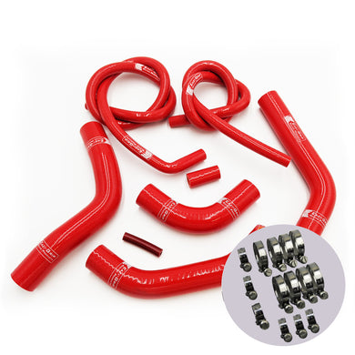 Eazi-Grip Silicone Hose and Clip Kit for Honda CBR1000RR-R 2020  red