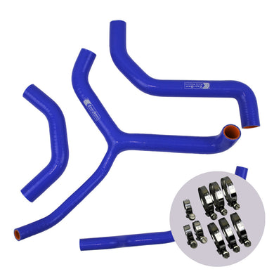 Eazi-Grip Silicone Hose and Clip Kit (Race) for Kawasaki ZX-10R 2016 - 2019  blue