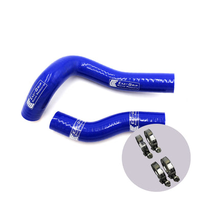 Eazi-Grip Silicone Hose and Clip Kit for Kawasaki Ninja 400  blue
