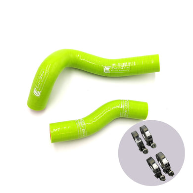 Eazi-Grip Silicone Hose and Clip Kit for Kawasaki Ninja 400  green