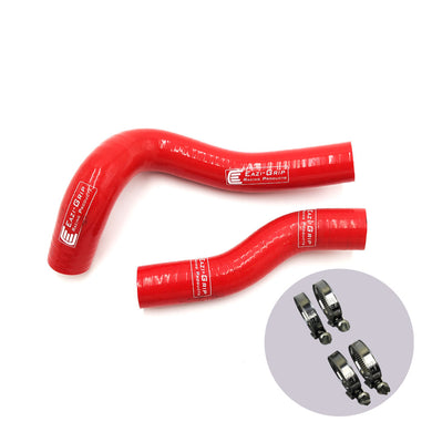 Eazi-Grip Silicone Hose and Clip Kit for Kawasaki Ninja 400  red