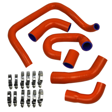 Eazi-Grip Silicone Hose and Clip Kit for KTM 990 Super Duke R  orange