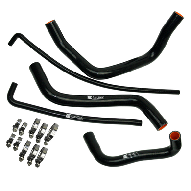 Eazi-Grip Silicone Hose and Clip Kit for Suzuki GSX-R1000 2009 - 2016  black