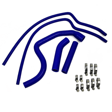 Eazi-Grip Silicone Hose and Clip Kit for Triumph Speed Triple 1050  blue
