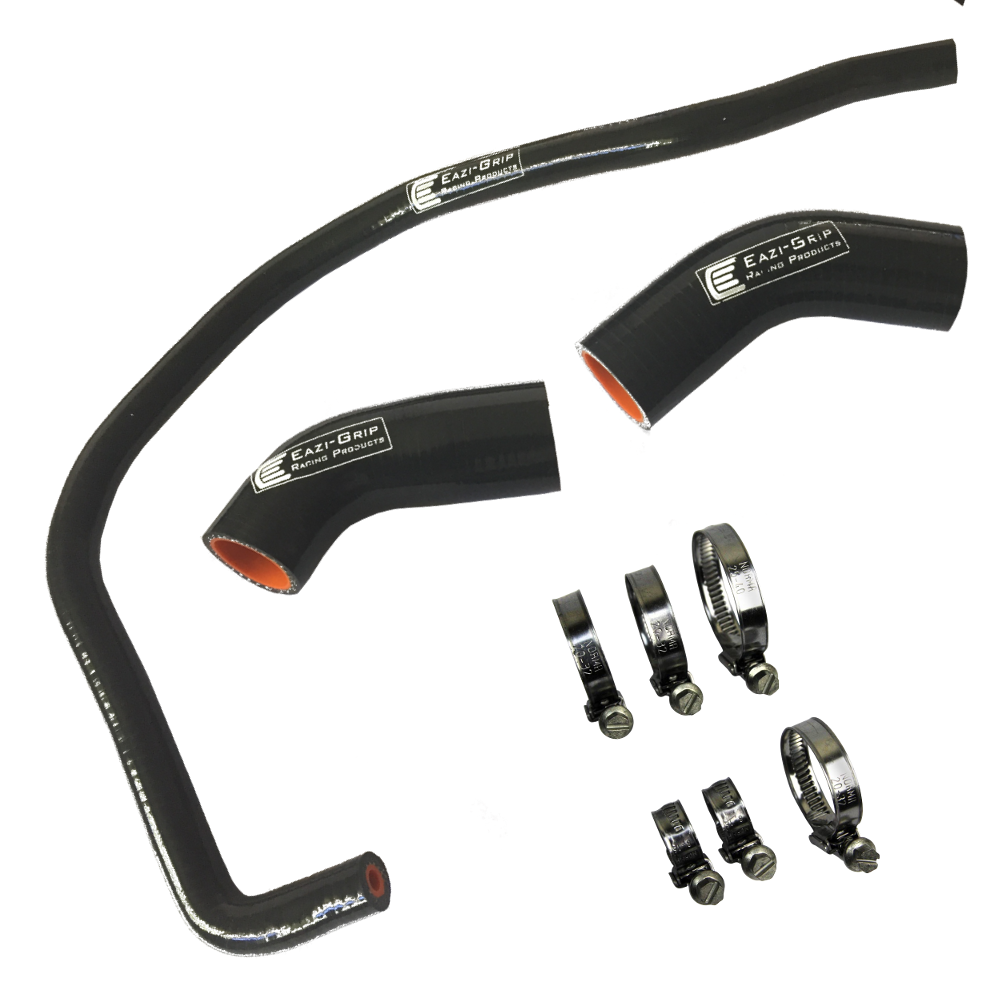 Eazi-Grip Silicone Hose and Clip Kit for Yamaha YZF-R1  black