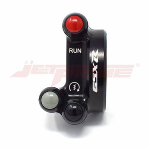 Jetprime Throttle Case with Integrated Switches for Suzuki GSX-R1000
