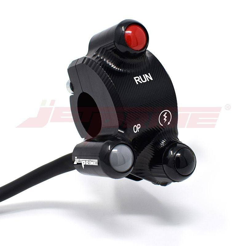 Jetprime Throttle Case with Integrated Switches for Ducati Monster Hypermotard