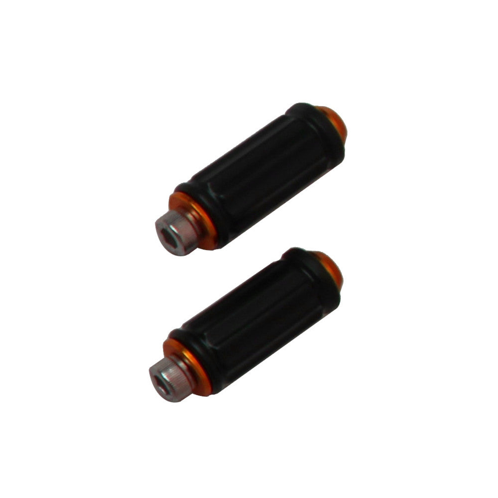 Accossato Spare Toepegs for Adjustable Rearsets orange
