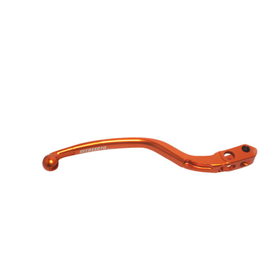 Accossato Fixed Brake Lever for Accossato and Brembo master cylinders  long orange 16mm