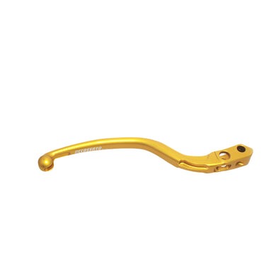 Accossato Fixed Brake Lever for Accossato and Brembo master cylinders  long gold 18mm