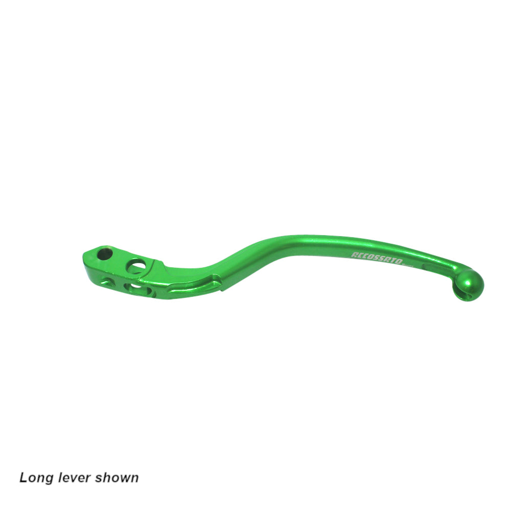 Accossato Fixed Clutch Lever for Accossato and Brembo master cylinders  short green 16mm