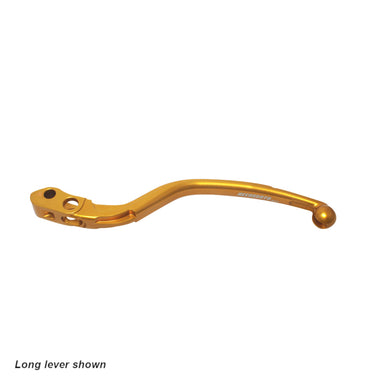 Accossato Fixed Clutch Lever for Accossato and Brembo master cylinders  short gold 20mm