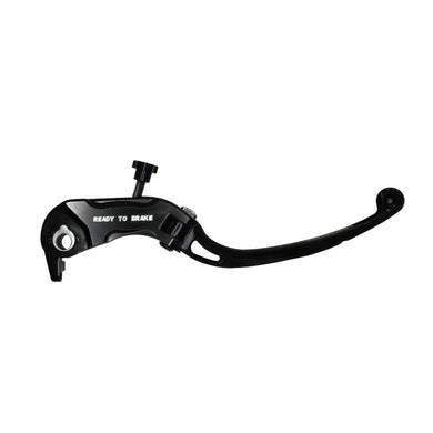 Accossato Folding Brake Lever for Ready to Brake master cylinders  long black PRS 17-18-19mm with eyelet