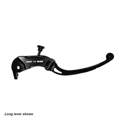 Accossato Folding Brake Lever for Ready to Brake master cylinders  short black 16mm no eyelet