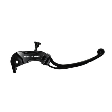 Accossato Folding Brake Lever for Ready to Brake master cylinders  long black 20mm with eyelet