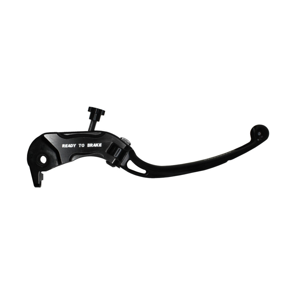 Accossato Folding Brake Lever for Ready to Brake master cylinders  long black 16mm no eyelet