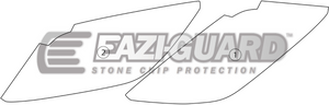 Eazi-Guard Pannier Protection Film for KTM 1290 Super Duke GT  gloss