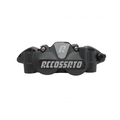 Accossato Radial Brake Caliper Forged Monoblock 108 mm grey anodised sintered pads  right only
