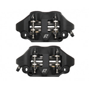 Accossato Radial Brake Caliper Forged Monoblock 108 mm black anodised sintered pads  left and right