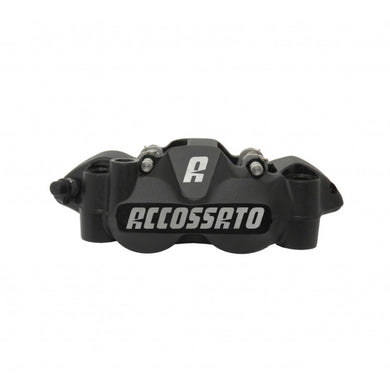 Accossato Radial Brake Caliper Forged Monoblock 108 mm black anodised sintered pads  left only
