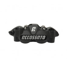 Load image into Gallery viewer, Accossato Radial Brake Caliper Forged Monoblock 108 mm black anodised organic pads  left only