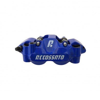 Accossato Radial Brake Caliper Forged Monoblock 108 mm blue painted ZXC pads  left only