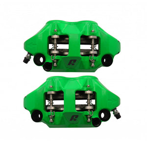 Accossato Radial Brake Caliper Forged Monoblock 108 mm green painted organic pads  left and right