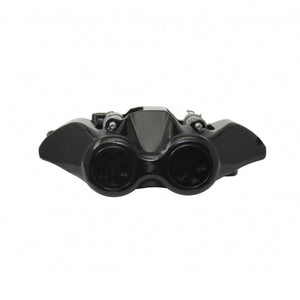Accossato Radial Brake Caliper Forged Monoblock 108 mm black painted sintered pads  right only