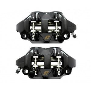 Accossato Radial Brake Caliper Forged Monoblock 108 mm black painted sintered pads  left and right