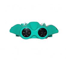 Load image into Gallery viewer, Accossato Radial Brake Caliper Forged Monoblock 108 mm teal painted ZXC pads  right only